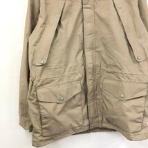 D2377-F◆ old ◆ EDDIE BAUER エディバウアー マウンテンパーカー フーディ ジャケット ◆ sizeL ポリエステル100 ブラウン 古着 メンズ_画像4