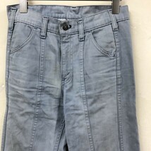 D2362-F-N◆ 80s ◆ vintage ◆ Levi's リーバイス フレアパンツ ブーツカット TALON42 ボトムス old ◆ コットン ブルー 古着 メンズ_画像3