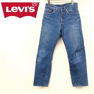 D1920-F-N◆ 90s ◆ old ◆ Levis リーバイス 501 デニムパンツ ジーンズ ボタンフライ USA製 ◆ W29L30 コットン ブルー 古着 メンズ