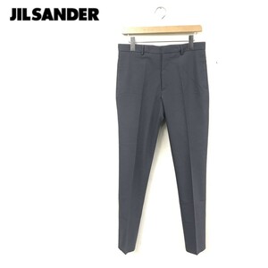 D1969-M◆JIL SANDER ジルサンダー パンツ スラックス ボトムス◆size４４ コットン グレー メンズ 古着