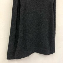 D1725-T◆DKNY ダナキャラン タートルネックニット ロングスリーブ リブ プルオーバー◆sizeL ブラック メンズ トップス ウール100_画像4