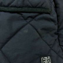 N2296-O-N◆ HELLY HANSEN ヘリーハンセン 中綿コート キルティング フード フード裏ボア アウトドア アウター◆sizeL ナイロン ネイビー_画像9