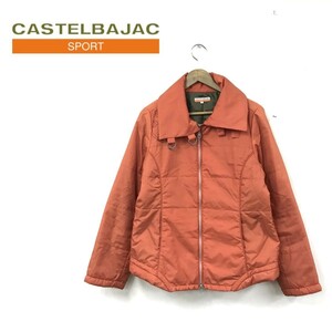 D834-M◆CASTELBAJAC SPORT カステルバジャック スポーツ 中綿ジャケット ◆size２ ポリエステル オレンジ