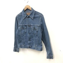 D1868-F◆ 90s ◆ Levis リーバイス W7505 デニムジャケット Gジャン 96年製 old ◆ sizeM コットン100 インディゴ 古着 メンズ 秋冬_画像5