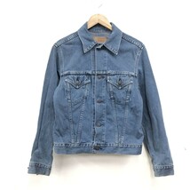 D1868-F◆ 90s ◆ Levis リーバイス W7505 デニムジャケット Gジャン 96年製 old ◆ sizeM コットン100 インディゴ 古着 メンズ 秋冬_画像2