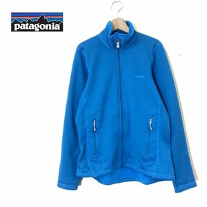 I699-D◆良品◆ patagonia パタゴニア レギュレーターR1 フルジップフリースジャケット レディース◆sizeS ブルー系 ポリエステル