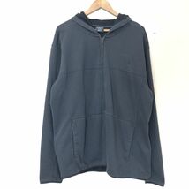 I1327-F◆ 美品 ◆ Hurley ハーレー ジップアップパーカー フーディ ジャケット ◆ sizeL コットン ポリエステル ブラック 古着 メンズ_画像2