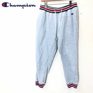 I1851-F◆ Champion チャンピオン スウェットパンツ ボトムス ウエストゴム ◆ sizeS コットン100 グレー 古着 メンズ 秋冬