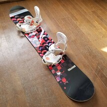 バートン BURTON ビンディング フィールグッド レディース オールラウンド 板 144cm Lexa TIUEFIT _画像2