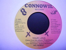 Soul 45 IKE NOBLE - Another Star/Your Love_画像2