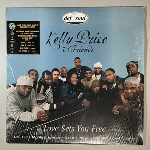 42800★良盤【US盤】 Kelly Price & Friends / Love Sets You Free ※シュリンクステッカー