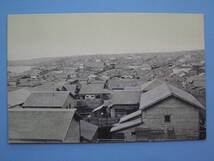 (H11) 絵葉書 戦前 戦前絵葉書 根室 市街 北海道 _画像1