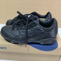 新品 asics スターシャイン 2 レギュラー 1121A012 001 （BLACK/BK） 22.0㎝ 未使用 アシックス ブラック 野球 スパイクシューズ 22.0_画像2