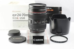 ■送料無料■ キャノン Canon EF 24-70mm F2.8L USM 【元箱・おまけ付き】　#601-036-0125