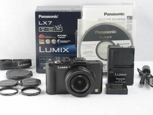 ■美品■ パナソニック Panasonic LUMIX DMC-LX7 【付属品・元箱・おまけ付き】　#601-030-0120