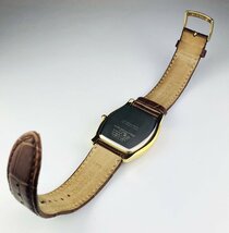 【77】1円～ SEIKO セイコー セイコー 5Y66-0AF0 トリプルカレンダー GP 革ベルト 腕時計 クォーツ メンズ 稼働品 現状品_画像7