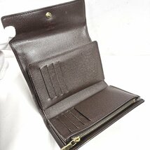 【86】ルイヴィトン Louis Vuitton 三つ折り財布 M60047 ポルトフォイユアレクサンドラ CA0173 メンズ レディース 財布_画像7