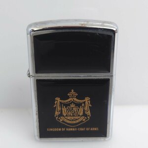 【86】ZIPPO ジッポー オイルライター ライター ジッポ KINGDOM OF HAWAII 喫煙具 火花のみ確認 立体プレート