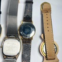 【76】① 1円～ 時計 まとめ ジャンク品 現状品 不動品 6本 腕時計 セイコー SEIKO 1E20-0140 等 メンズ レディース 等_画像9