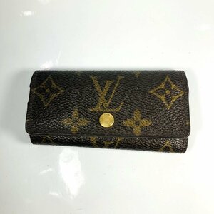 【76】1円～LOUIS VUITTON ルイ ヴィトン キーケース モノグラム 4連 M62631 ブランド ミュルティクレ4 メンズ レディース 現状品