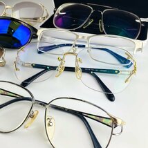 【77】1円～サングラス メガネ おまとめ Gucci グッチ シチズン CITIZEN YSL サンローラン 8本 メンズ レディース 現状品_画像8