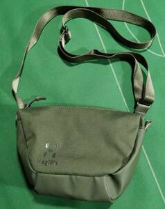 ^Haglofs Haglofs polyester /TPE coating material shoulder bag body bag KISELki cell S olive green beautiful goods!!!^