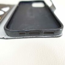 iPhone12 対応 ネコ 猫 黒猫ケース アニマル柄 スマホケース 手帳型 スマホ 携帯 iPhoneケース おしゃれ 動物_画像7