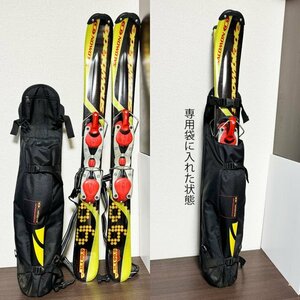 スキー板 SALOMON スノーブレード サロモン ファンスキー ショートスキー 99.9cm 専用ケース付き 送料無料