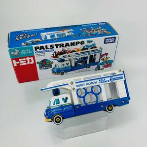 【限定1品】【現状品】【トミカ】【TAKARA TOMY】DISNEY MOTORS／PALSTRANPO／DONALD DUCK／パルズトランポ ドナルドダック／carry3carsの画像1