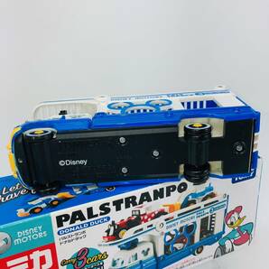 【限定1品】【現状品】【トミカ】【TAKARA TOMY】DISNEY MOTORS／PALSTRANPO／DONALD DUCK／パルズトランポ ドナルドダック／carry3carsの画像5