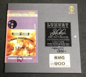 ABC (Int'l) Records「Live10-STEREO TEST RECORD/Various Artists」 10号オープンリールテープ 2TR38 Limited edition！