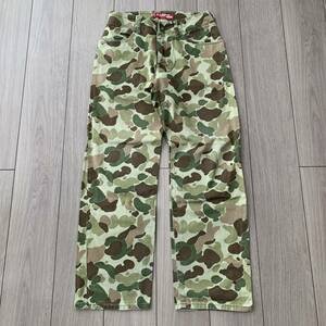 JUNYA WATANABE MAN COMME des GARCONS Levi's ジュンヤ ワタナベ コムデギャルソン リーバイス 迷彩　デニムパンツ　カモフラージュ　カモ