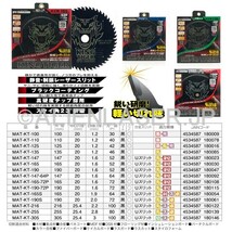 送料無料 山真 ヤマシン YAMASHIN 10枚セット 木工用チップソー キングタイガー MAT-KT-165_画像2