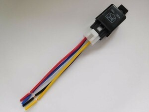 送料込 送料無料 24V 4極リレー ４ピン 車載リレー 24V 検) ハザード フォグ エーモン トラック 代用 修理 HID LED ライト