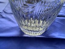 ロイヤル　ブライアリー　花瓶 フラワーベース カットガラス 花器 ハンドメイド　英国王室御用達_画像5