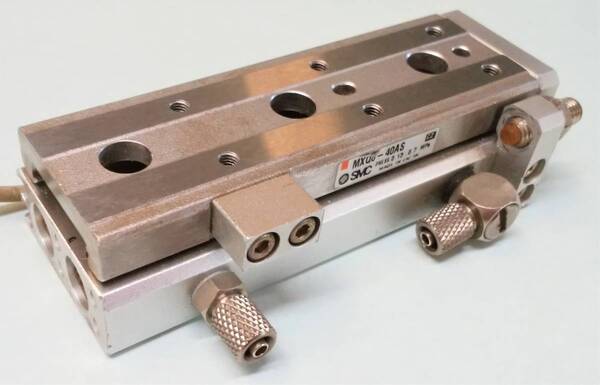 ◆◆ SMC エアスライドテーブル MXQ8-40AS-A93S USED品 ◆◆
