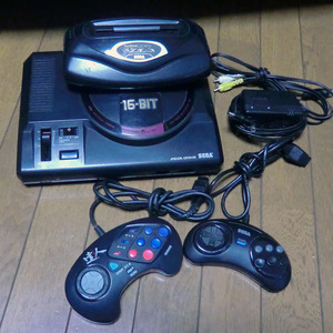 SEGA MEGA DRIVE メガドライブ◆16-BIT SUPER32X HMA-2400 HAA-2510◆コントローラー M10001 SJ-6000