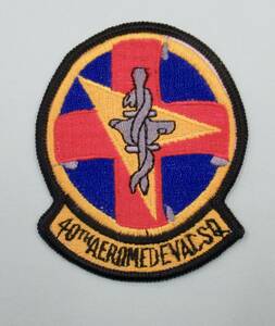 ・実物 米空軍 第40航空医療避難飛行隊 40th Aeromedical Evacuation Squadron