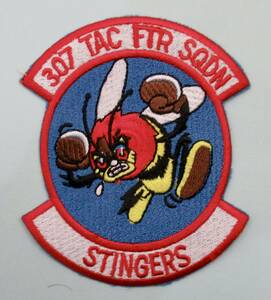 ・実物 米空軍 307th Technical Fighter SQ USAF 第307戦術戦闘機隊 STINGERS
