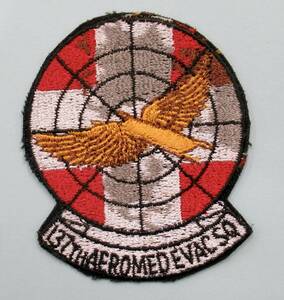 ・実物 米空軍 第137航空医療避難飛行隊 137th Aeromedical Evacuation Squadron