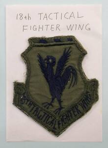 ・ 実物 米空軍 第18戦術戦闘航空団 USAF 18th Tactical Fighter Wing サブデュード