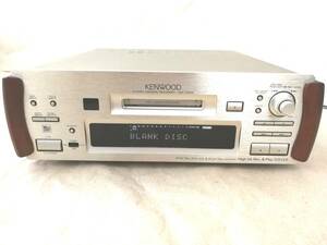 美品 KENWOOD ケンウッド DMF-7002S(G) MDデッキ ミニディスクレコーダー 取扱説明書・リモコン(RC-M0905)等付属 ジャンク品