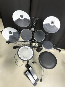 KQR☆ 通電 動作確認済み Roland 電子ドラムセット 椅子 ヘッドホン バチ 付き 電子ドラム V-Drums ローランド 打楽器 