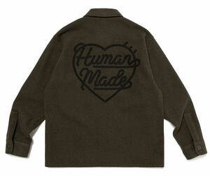 オリーブL HUMAN MADE Wool CPO Shirts ウール CPO シャツ