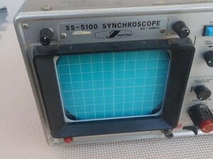 【ジャンク品】通電確認済み IWATSU 岩通 シンクロスコープ SS-5100