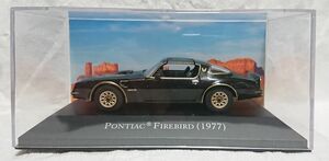 隔週刊アメリカンカーコレクション ポンティアック ファイヤーバード トランザム PONTIAC FIREBIRD (1977) ミニカー 1/43 中古現状品