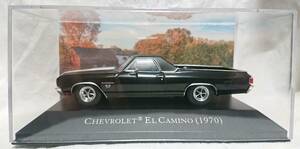 隔週刊アメリカンカーコレクション No.22 シボレー エルカミーノ SS CHEVROLET EL CAMINO SS (1970) ミニカー 1/43