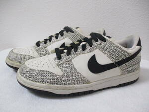 ★NIKE DUNK LOW GS*ナイキダンクロー★310569-121 スネーク柄 US5Y 23.5cm