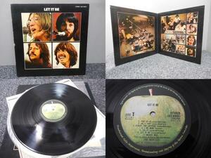 THE BEATLES・ザ・ビートルズ / LET IT BE (国内盤) 　 　 LP盤・EAS-80561　②