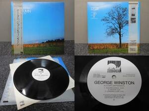 GEORGE WINSTON・ジョージ・ウインストン / AUTUMN (帯あり・国内盤) 　 　 LP盤・WHP-28001